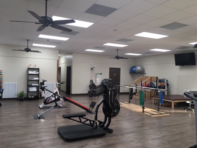 Fortinberry therapy room and equipment