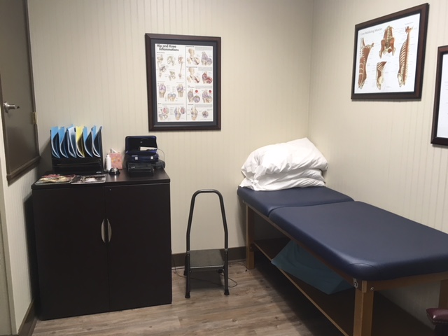 Treatment and exercise space at the clinic